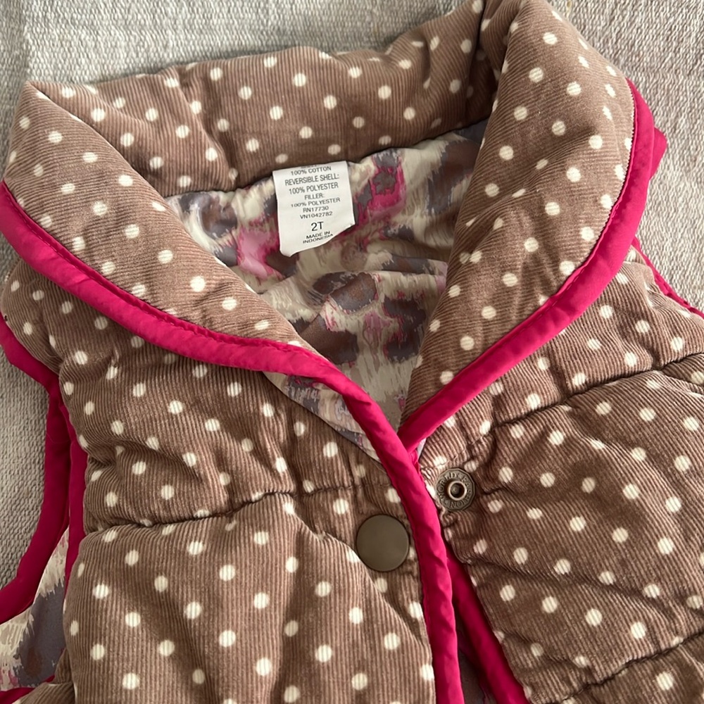 EUC reversible vest